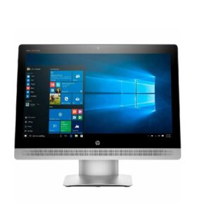 HP All-in-One Desktop PC EliteOne 800 G2 AIO With 23-Inch HD Display,Intel Core i5 Processor/6th Gen/8GB RAM/256GB SSD With CD Room English Black- Renewed