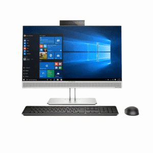 HP -  All-in-One Desktop PC EliteOne 800 G3 AIO With 24-Inch Full HD Display,Intel Core i5 Processor/7th Gen/8GB RAM/256GB SSD With Flip Camera English Silver - Renewed