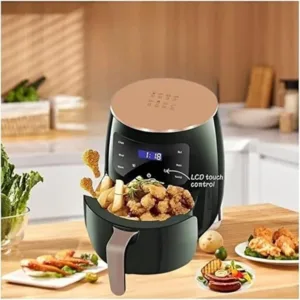 Generic Electric Digital Air Fryer 6L Silver Crest - Digital Touch, Multifunction