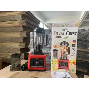 Silver Crest Heavy Duty High Speed Power 4 L Jar 8000 W/9000 W Blender Silver Crest 2 in 1