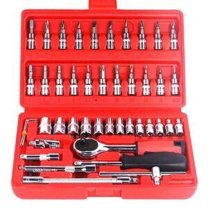 OUTAD 46-Piece Combination Socket Set