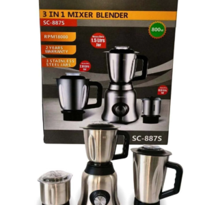 New Silver Crest Electric Mixer Blender 3-in-1.