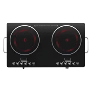 Silver Crest Double Infrared Cooker 3500W – Portable Dual Burner Electric Stove