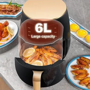 Silver Crest Digital Air Fryer for Healthy Oil-Free Cooking - Multi-Use 2400W One Touch Digital Air Fryer for Dee 5 1 org zoom 54 2