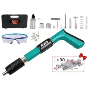 Boss Nail Wall Fastening Tool for Cement Wall, Manual Steel Nails Gun Tool, Concrete Nail Gun