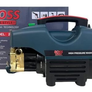 BOSS High-Pressure Washer, 500-3000W, German Technology, with Accessories and Manual