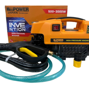 High-Pressure Car Washer, 500-3000 W, German Technology, with Accessories and Manual