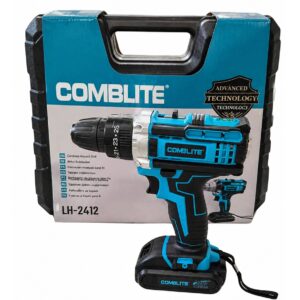 Cordless Drill Machine 21V Kit with Tool Box, Rechargeable 2 Battery, Charger-Heavy Duty Electric for Home & Professional Use