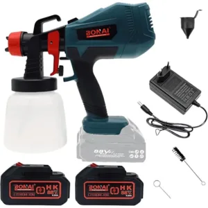 boss life style UltimatePro 1000 ml HVLP Paint Sprayer - Advanced Technology with Jog Wheel Control, Detachable