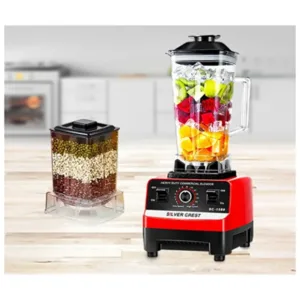 Generic Silver Crest Professional Blender 4500W – Multi-Purpose Juicer Mixer with 2 Jars