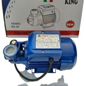 King KE60 Electric Water Pump, 0.5 HP, 30L/min Flow Rate, Italian Technology