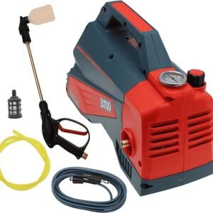 BONAI 3700W High Pressure Washer BN-HK73, 10L/min Flow, 300MPa Jet Cleaner, Self-Priming Car Washer, Portable Electric Water Cleaning Machine for Patio, Garden, Driveway