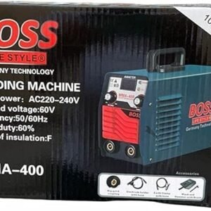 BOSS Inverter Welding Machine MMA-400 ARC Welder, 60% Duty Cycle,– 220–240V Portable Heavy-Duty Copper Motor