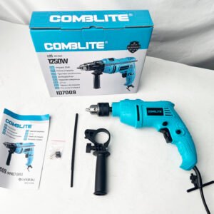 Electric Impact Drill Impact Driver Corded Impact Drill 650W, Keyed Chuck, 10mm 3 He37e61fee75a4bfdb1ef1d6cb6d6b70b7