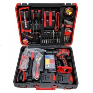 BOSS 108 Piece Cordless Drill Tool Kit – Complete Home & DIY Set